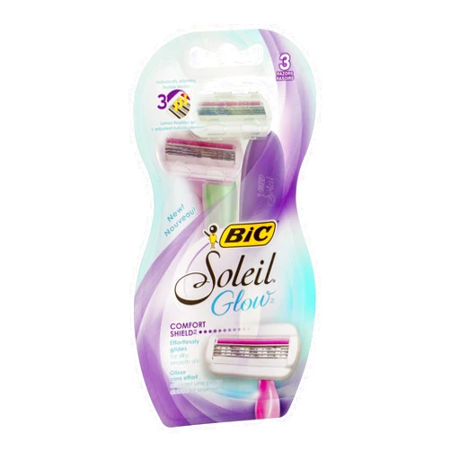 BiC Soleil Glow Razors - 3 ct