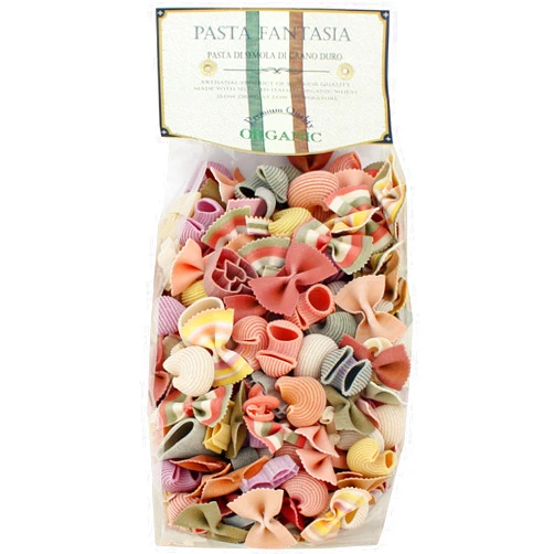 Pasta Fantasia Italian Pasta Fantasia Colored Leftovers (Monnezza Verdure) Pasta, 17.6 Ounces, Pack of 2