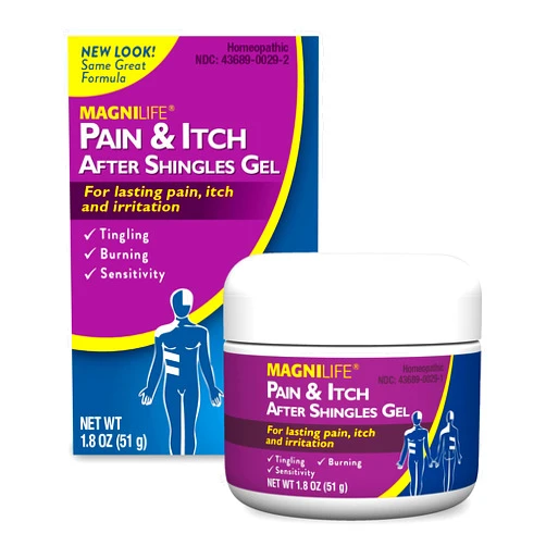 MagniLife Pain and Itch Relief Gel, Naturally Relieve Tingling, Irritation and Sensitivity with Jasmine and Mezereon - 1.8oz