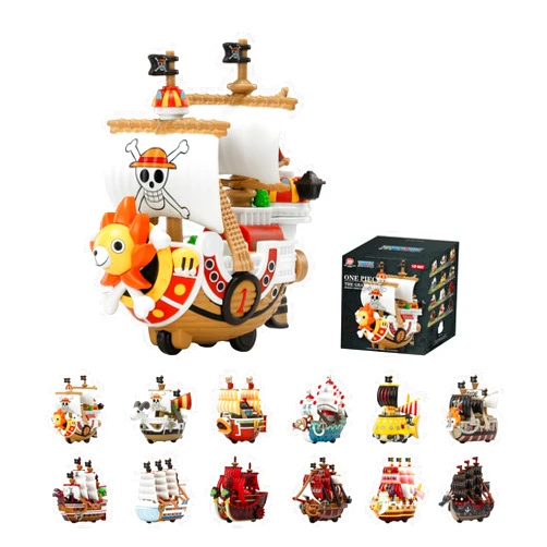 POP MART One Piece - The Grand Line Series Vehicles Blind Box Figures, Collectible Toys Home Decorations, Holiday Birthday Gifts for Boys, Single Box