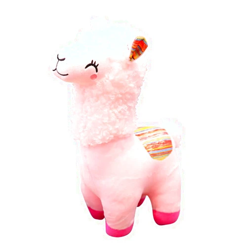 Jeorywoet 1Pc Cute Alpaca Plush Doll Stuffed Animal Doll Llama Stuffed Animal Doll Home Decoration Cute Plush Doll Gift for Birthday Girls Lovers, Alpaca Doll