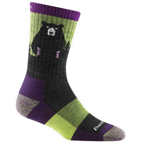 Darn Tough Vermont Darn Tough Bear Town Micro Crew Lightweight with Cushion Sock - Women's