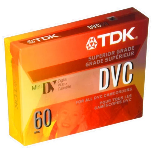 TDK38630 - TDK Superior Grade DVC Camcorder Videotape Cassette
