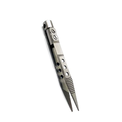 BQEDC Titanium Alloy EDC Tweezers, Manufactured With CNC Technology, Anti Magnetic And Anti-Static, Rust Free, Outdoor Home Travel Small Tool
