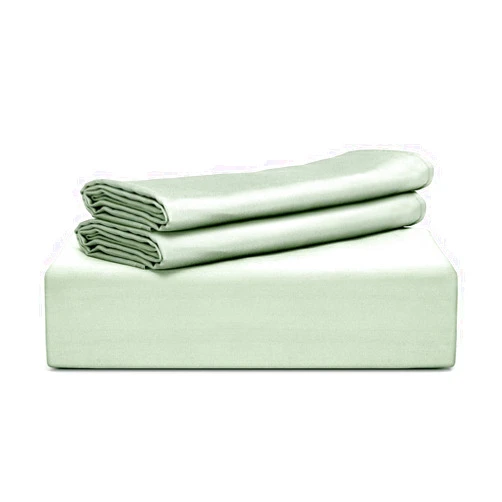 Tafts Duvet Cover Queen Size, 3 Piece Set, Pure 100% Viscose Derived from Bamboo, Luxuriously Soft, Silky Smooth and Cooling, 2 Pillowcases (Queen, Sage Green)