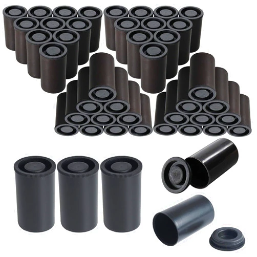 Criativo live 72 Pcs Film Canisters ,35MM Empty Camera Reel Containers, for Rockets, 8 OZ, 2