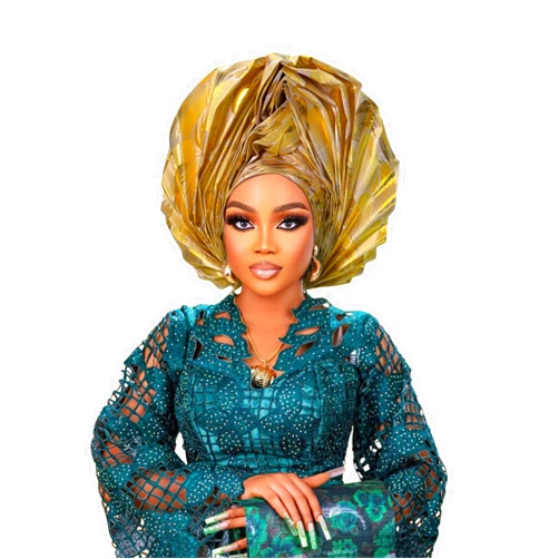 ASO OKE Nigerian Women's hat Folding Fan African Headscarf hat,Auto Gel Headwear,Suitable for Weddings,Parties,Special