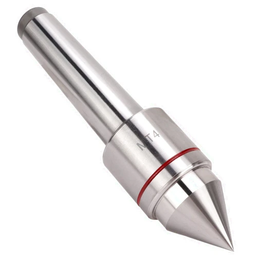 BORDSTRACT MT4 Live Center, 4MT 60 Degree Morse Taper Live Tailstock Center Triple Ball Bearing Turning Rolling Center for CNC lathe high speed precise machining