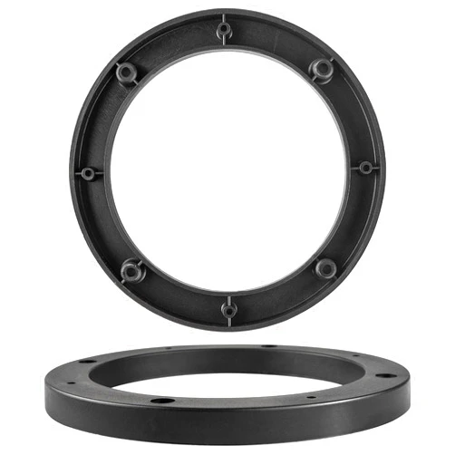 NuIth 5 Inch Speaker Spacer Adapter Ring Mounting Bracket, Auto Car Universal Fit 5” Plastic Speaker Ring Adapter 0.5 Inch Depth, 5 Inch Plastic Car Stereo Speakers Spacer(Black), 2 PCS