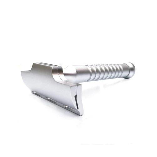 RazoRock Satin Silver HAWK Single Edge Razor
