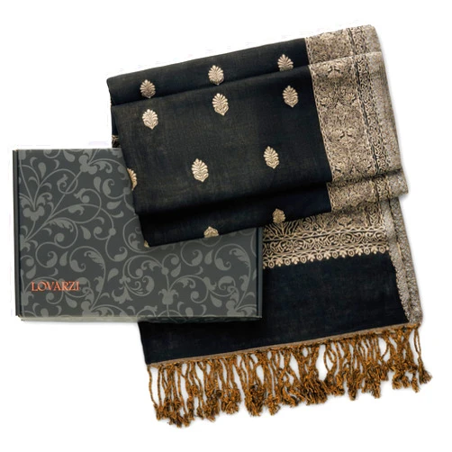 LOVARZI Gift Boxed Women's Scarf: Perfect Present for Stylish Women