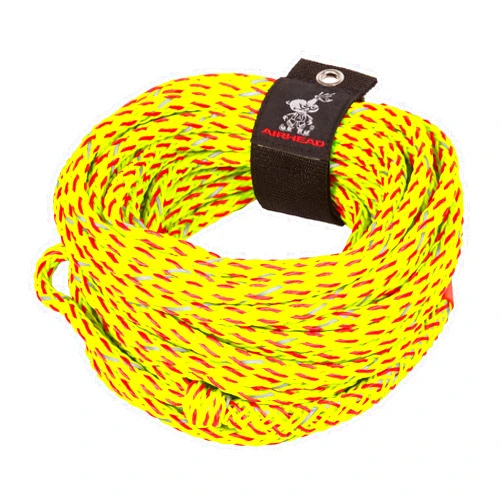 Airhead Reflective Tow Rope for 1-6 Rider Towable Tubes, 60-Feet, Multiple Rider Options Available