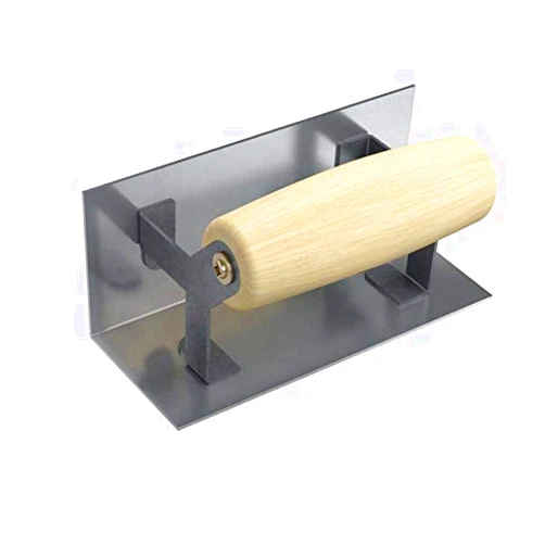 Bon Tool Bon 12-510 Step/Corner Tool -Inside 6-in. X 2 1/2-in. -Square Radius Wood Handle