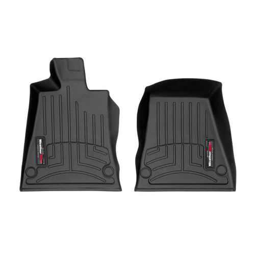 WeatherTech Custom Fit FloorLiners for McLaren 720S, 765LT, 720S Spider - 1st Row (4416391), Black