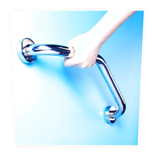 ALDEPO UMOCAN Bathroom Grab 25cm Stainless Steel Bathtub Grab Bar Safety Handle Shower Bathroom Wall Mounted Handle Toilet Grab Bar Grab Rails