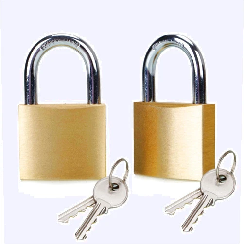 ABRA FOX ABRAFOX Lock Solid Brass Keyed Different Padlock-（1-9/16 inch 40mm 2pack