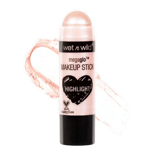 wet n wild MegaGlo Makeup Stick, Buildable Color, Versatile Use, Cruelty-Free & Vegan - When The Nude Strikes