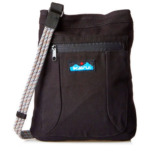 KAVU Keepalong Semi Padded Sling Canvas Rope Crossbody Bag