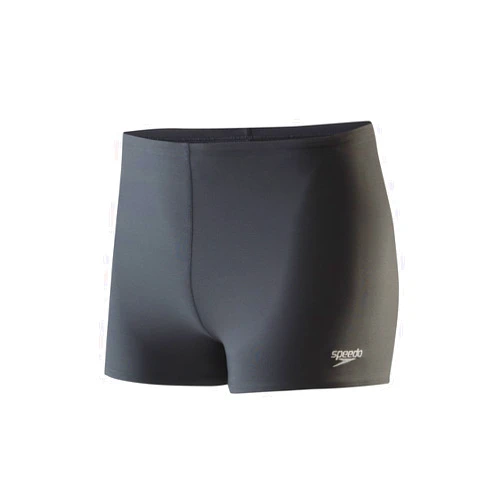 Speedo Men's Race Endurance+ Polyester Solid Square Leg Swimsuit