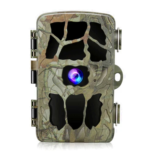 GoldPaddy Trail Game Camera 4K 20MP, Hunting Camera with Night Vision Motion Activated Waterproof Camera 0.2s Trigger Time Scouting Cam 2.4” LCD IR LEDs 120° Wide Angle for Wildlife Home Monitoring