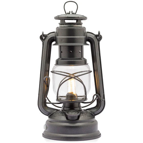 Feuerhand 14031 Outdoor Lantern, Fuerhand LED Lantern, BS276 (Sparkling Iron)