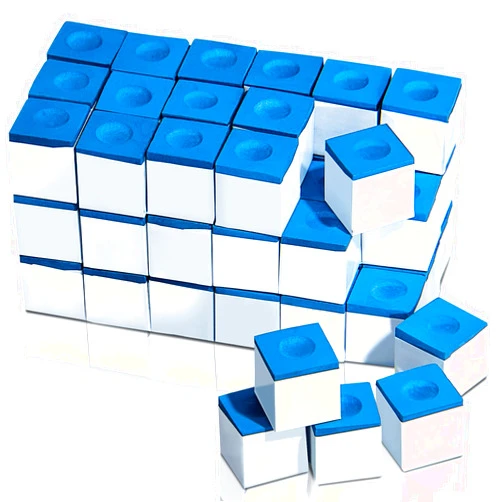 Junkin Pool Chalk Cubes Billiard Cue Pool Stick Chalk Table Accessories for Clubs Bars Home