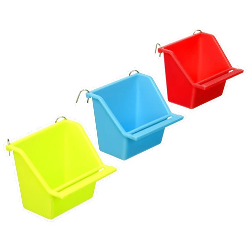PH Prevue Hendryx Prevue Pet Products BPV1264 Birdie Basics Perch Cup with Display Box, 4-Ounce, Colors Vary , Pack of 12