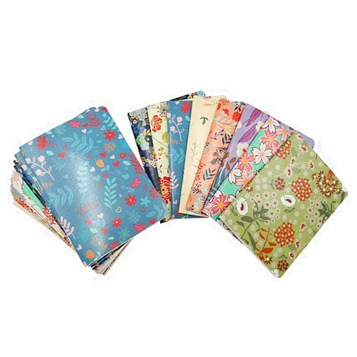 BAODELI 24pcs Mini Notebook,Floral Patterns Portable Pocket Journal Steno Memo Notebook MiniDaily NotePad(8 Patterns,Ruled Pages)