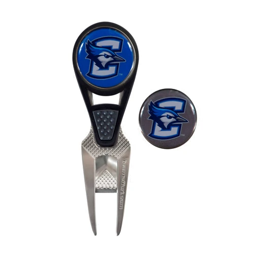 Team Effort Collegiate CVX Ball Mark Repair Tool & 2 Ball Markers