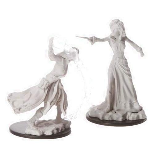 WizKids Pathfinder Deep Cuts Unpainted Miniatures: Wave 6: Human Female Wizard