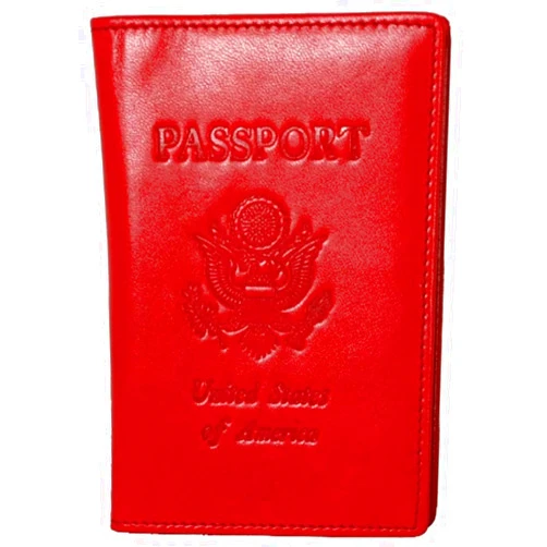 Winn Passport Case With Embossed Logo