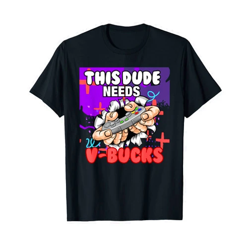 Funny boys Youth gamers gifts Will Work For Bucks Funny V Gifts for Bucks RPG Gamer Youth T-Shirt
