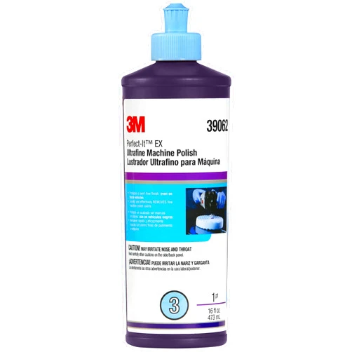 Perfect-It 3M EX Ultrafine Machine Polish, 39062, 1 pt(16 fl oz/473 mL