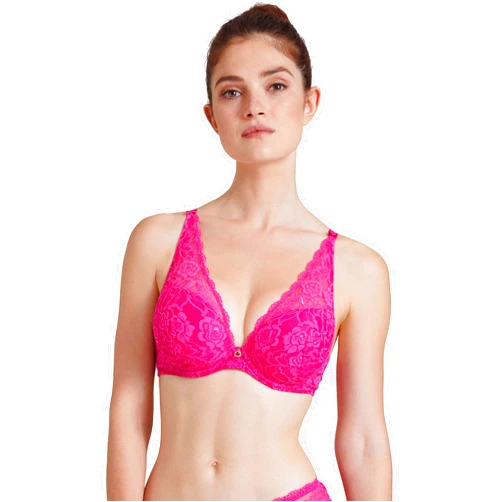 Aubade Women's Rosessence Shoulder Plunge Bra