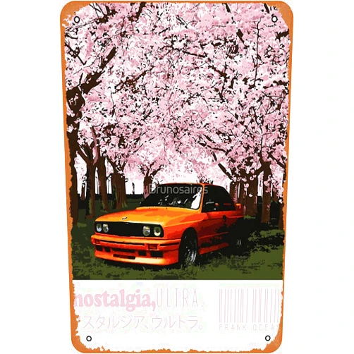 FUELSMARRT Frank Ocean Nostalgia Ultra Poster Poster Metal Tin Sign 8
