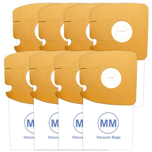 Ycuvin MM Vacuum Bags for Eureka 3670, 3670M, 3670H, 3670G, 60295C, 60297A Mighty Mite Canisters, Part # 60295, 8 Pack
