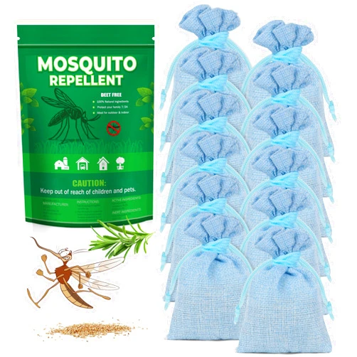 Scentpellent 12 Pack Natural Mosquito Repellent Pouches for Outdoor, Indoor, Patio, Yard, Camping, Travel, Citronella Oil Mosquito Deterrent to Keep Mosquito Away, Safe for Kids and Adults