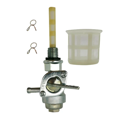 YAMAKATO Generator Petcock Fuel Tank Shut Off Valve Gas Switch 310574GS for Champion Generac 310573GS 193272GS 204743GS All Power Briggs and Stratton etc., M10X1.25mm