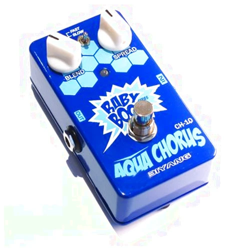 MIMIDI Biyang CH-10 Guitar Bass Effect Pedal Aqua Chorus Baby Boom Series True Bypass (Ch -10)