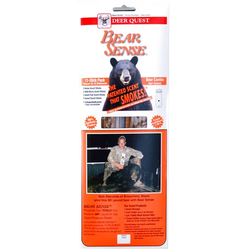 Deer Quest Scents Bear Combo Pack w/Bucket
