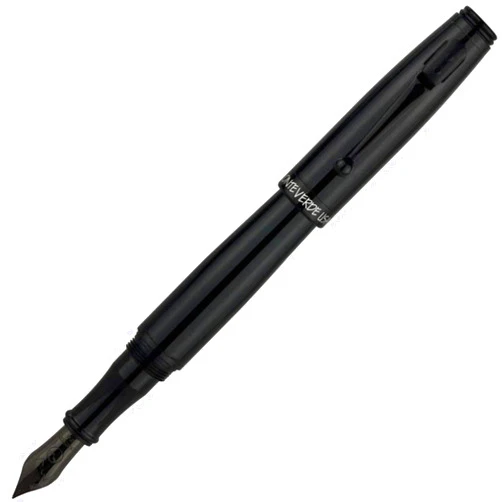 Monteverde Invincia Color Fusion Fountain Pen, Stealth Black, Medium Nib (MV41137)