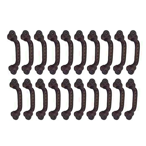 Midwest Craft House 20 Rustic Cabinet Handle Cast Iron Drawer Pull Door Antique Style 5 1/2