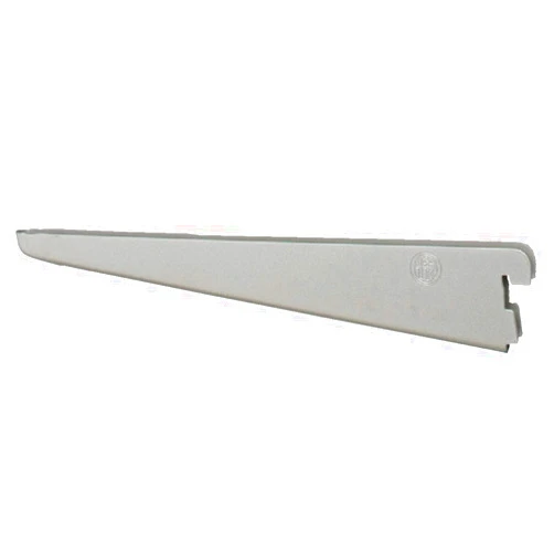 Organized Living freedomRail Bracket for Wood Shelves, 12.5-inch - Nickel