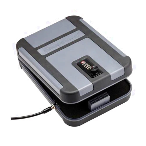 SnapSafe Treklite Gun Safe Lock Box with TSA Combination Lock