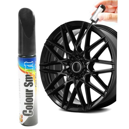 UBOG Touch Up Paint for Cars,Rim Paint,Car Accessories Wheel Paint,Auto Touch Up Paint,Car Scratch Remover Pen,Rim Scratch Repair,Car Paint Automotive Paint, Rim Paint for Car Wheel Repair (Black)