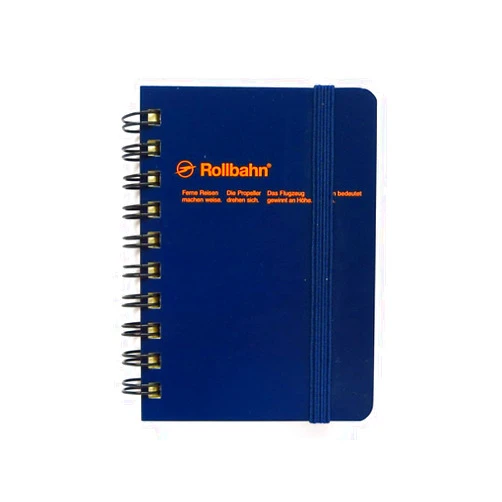 Delfonics (Made in Japan) Roruban Pocket Memo82×105mm (Dark Blue)