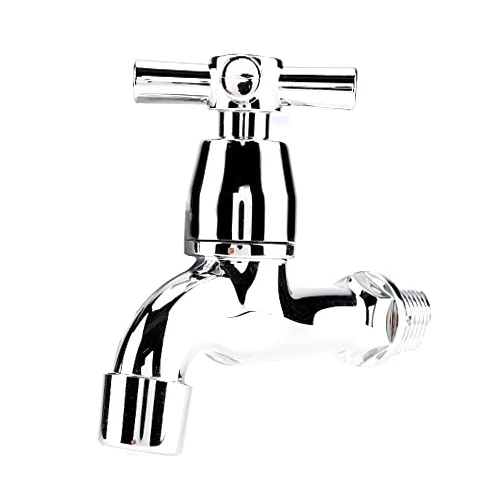 FTVOGUE ABS Water Faucet, Washing Machine Faucet Sink Basin Cold Water Tap with Single Spout Tail Handle (#3)