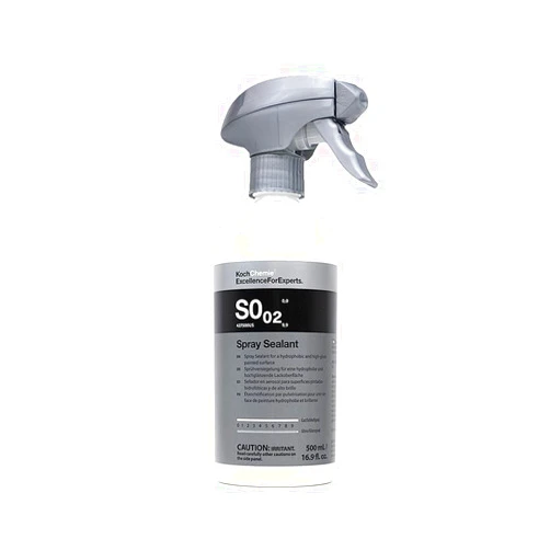 KOCHCHEMIE Koch-Chemie Spray Sealant - Easily Create a Hydrophobic and High-Gloss Painted Surface, Visible Color Deepening, Perfect Water Beading Effect, Easy to Use Spray Application (500 Milliliters)