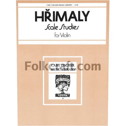 Jan Hřímalý Hrimaly, Jan - Scale Studies - Violin solo - Carl Fischer Edition
