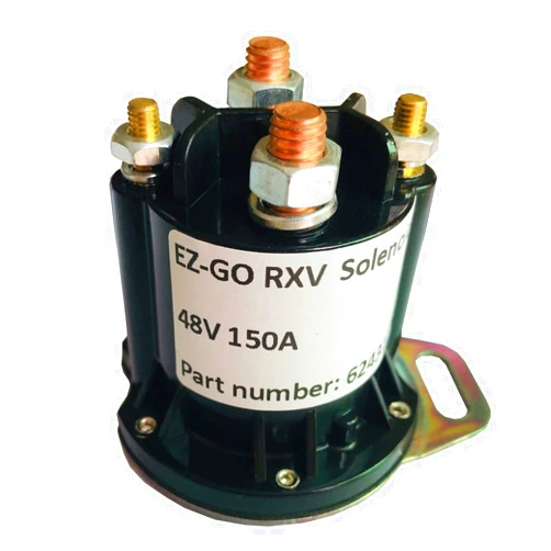 BestAccess Golf Cart EZGO RXV Solenoid, 48V 150A,4 Terminal Replace OEM# 624317,649373
